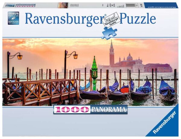 Gondeln in Venedig- Puzzle 1000 Ravensburger