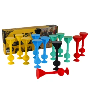 TOSSIT FAMILY PACK red / cyan / light blue / yellow